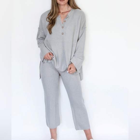 Selina Lounge Set in *Cream* (other colors available) - Picture 4 of 6